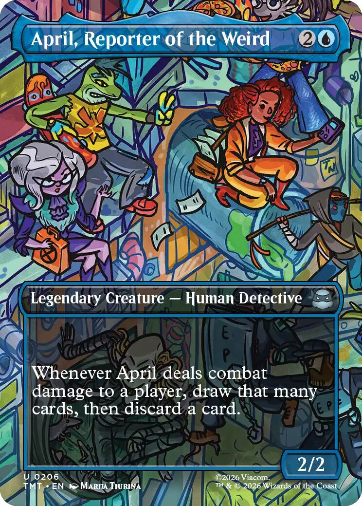 April, Reporter of the Weird (Borderless) [TMT - 206]
