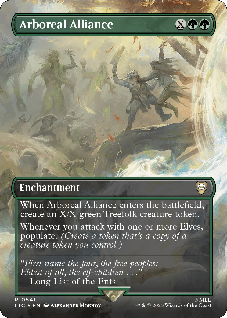 Arboreal Alliance (Borderless) (Surge Foil) [LTC - 541]