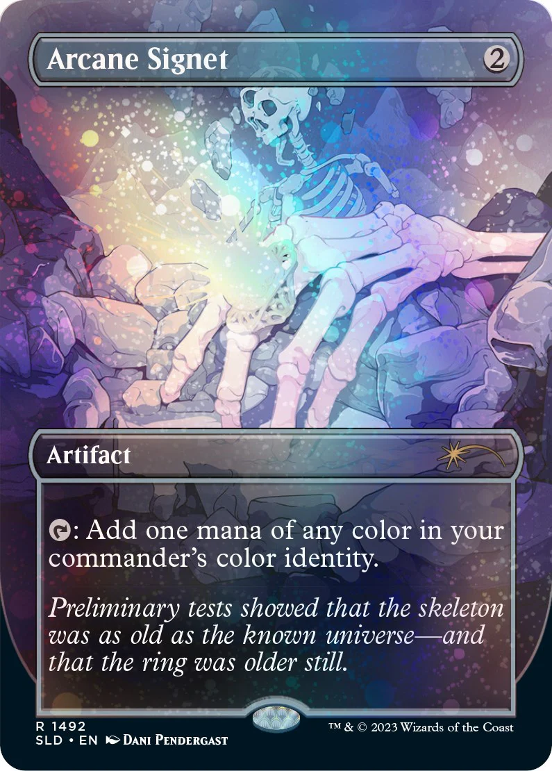 Arcane Signet (1492) (Galaxy Foil) [SLD - 1492]