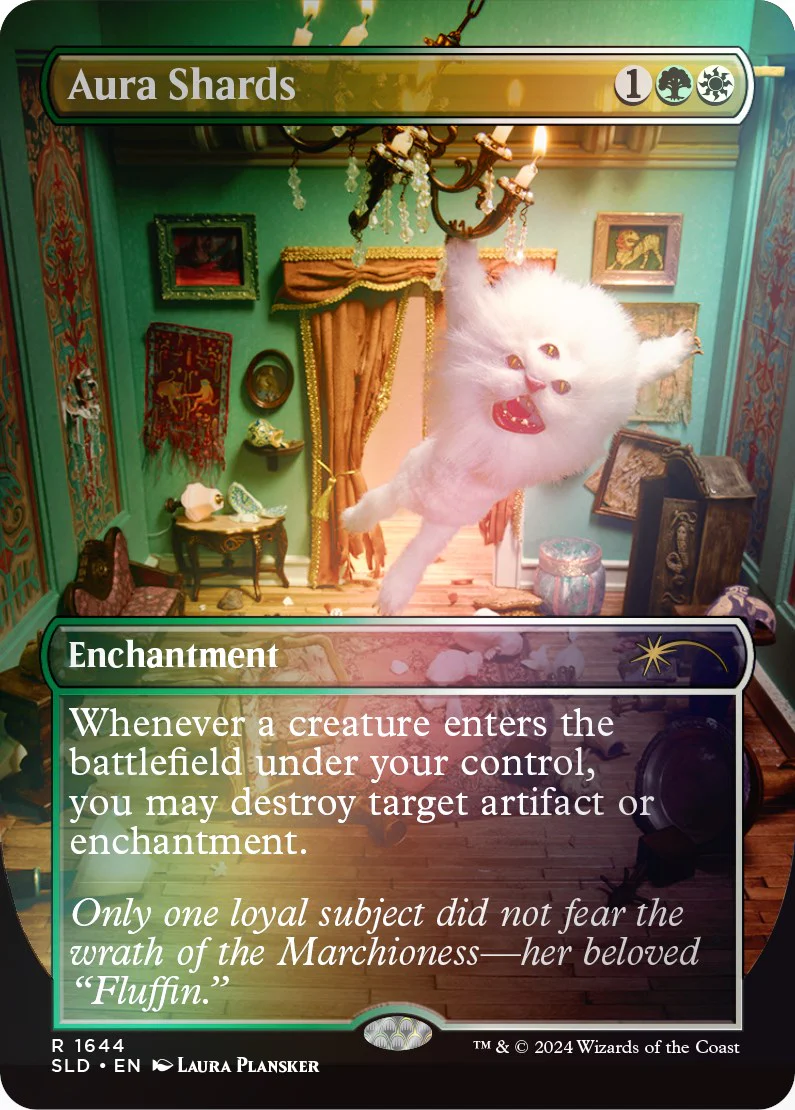 Aura Shards (Rainbow Foil) [SLD - 1644]