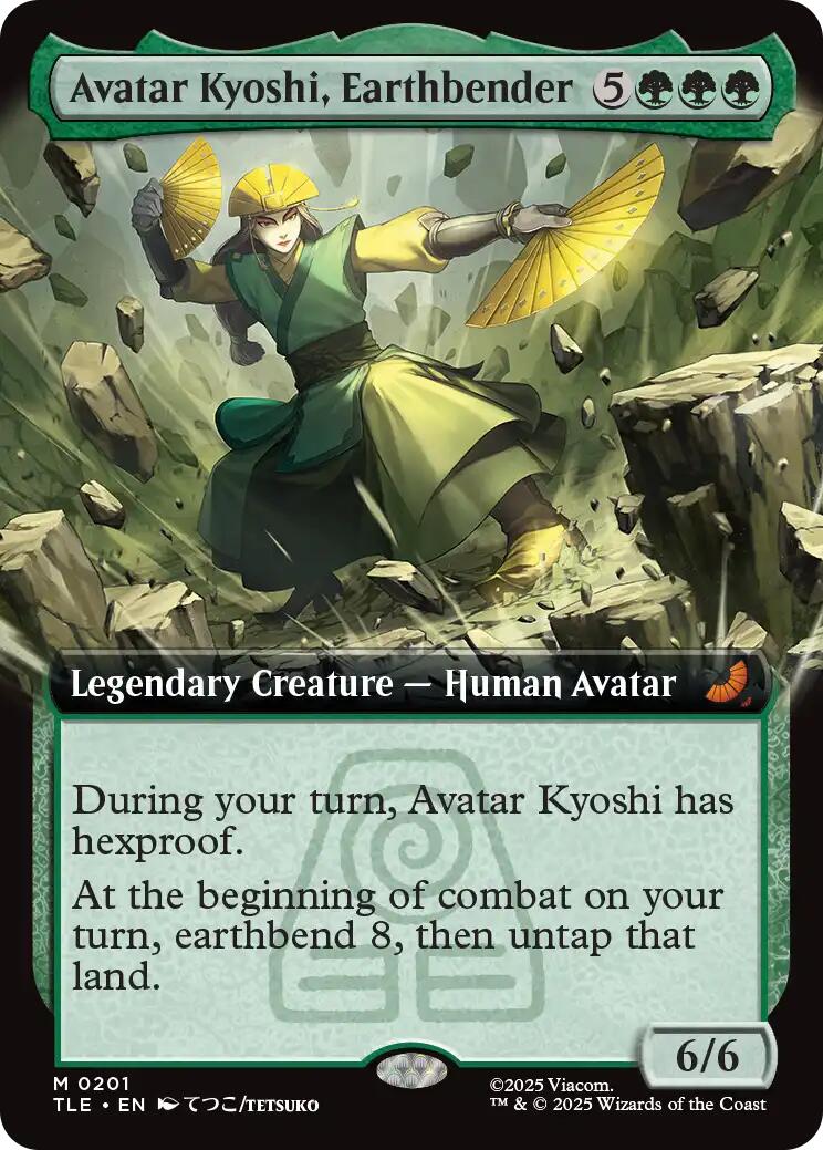 Avatar Kyoshi, Earthbender (Extended Art) [TLE - 201]