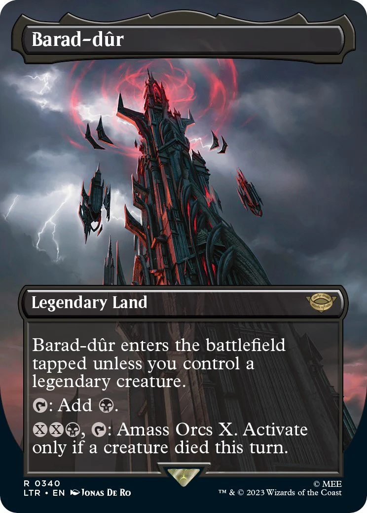 Barad-dur (0340) (Borderless) [LTR - 340]