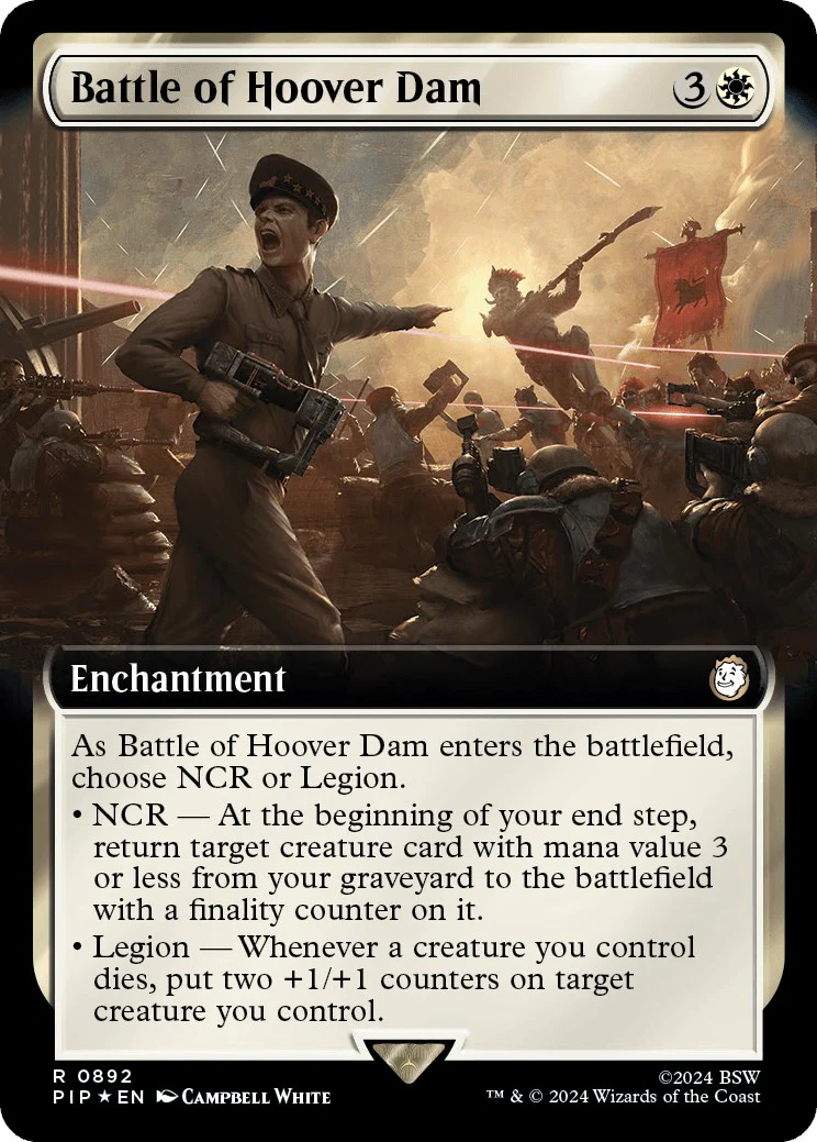 Battle of Hoover Dam (Extended Art) (Surge Foil) [PIP - 892]