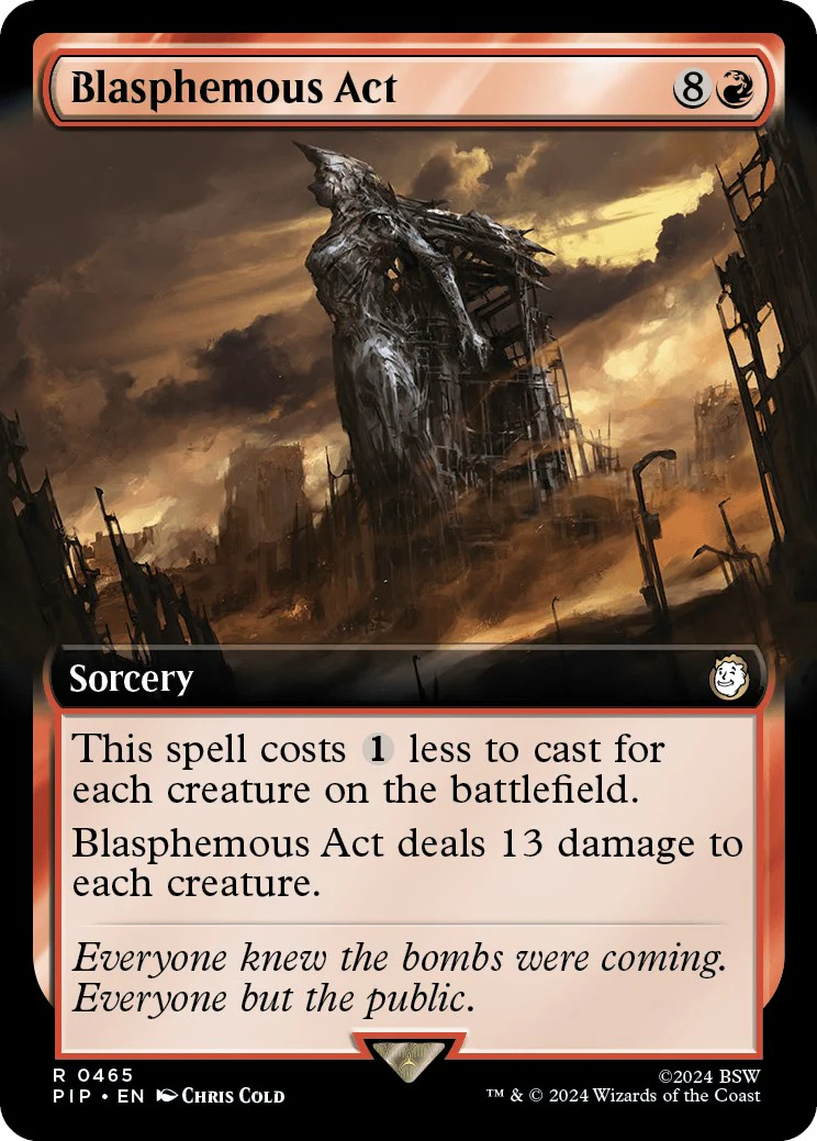 Blasphemous Act (Extended Art) [PIP - 465]