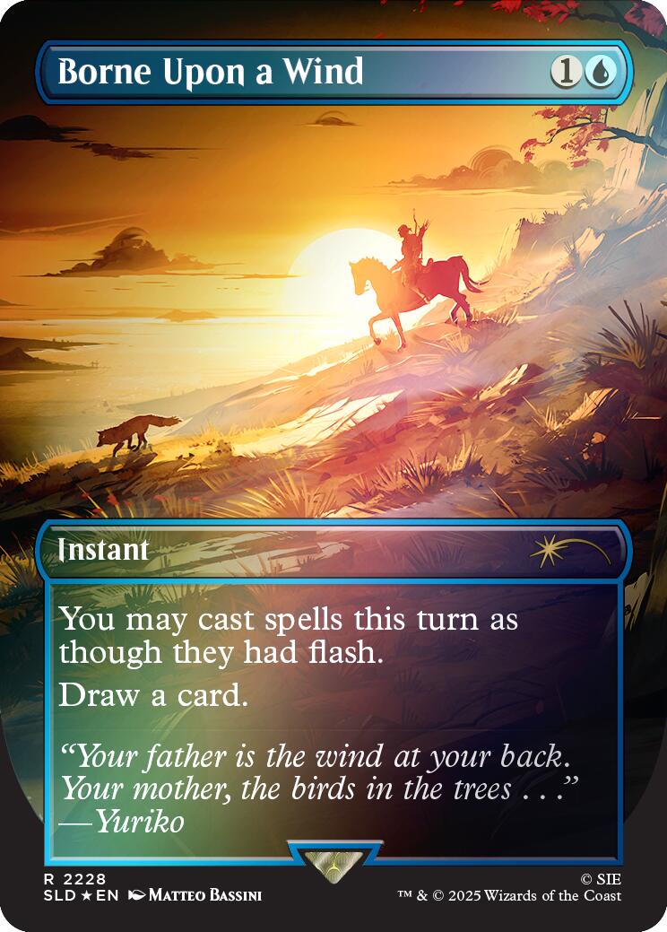 Borne Upon a Wind (Rainbow Foil) [SLD - 2228]