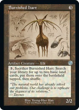 Burnished Hart (Schematic) [BRR - 71]