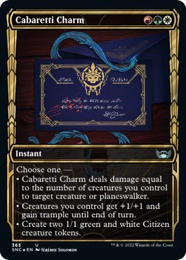Cabaretti Charm (Gilded Foil) [SNC - 365]