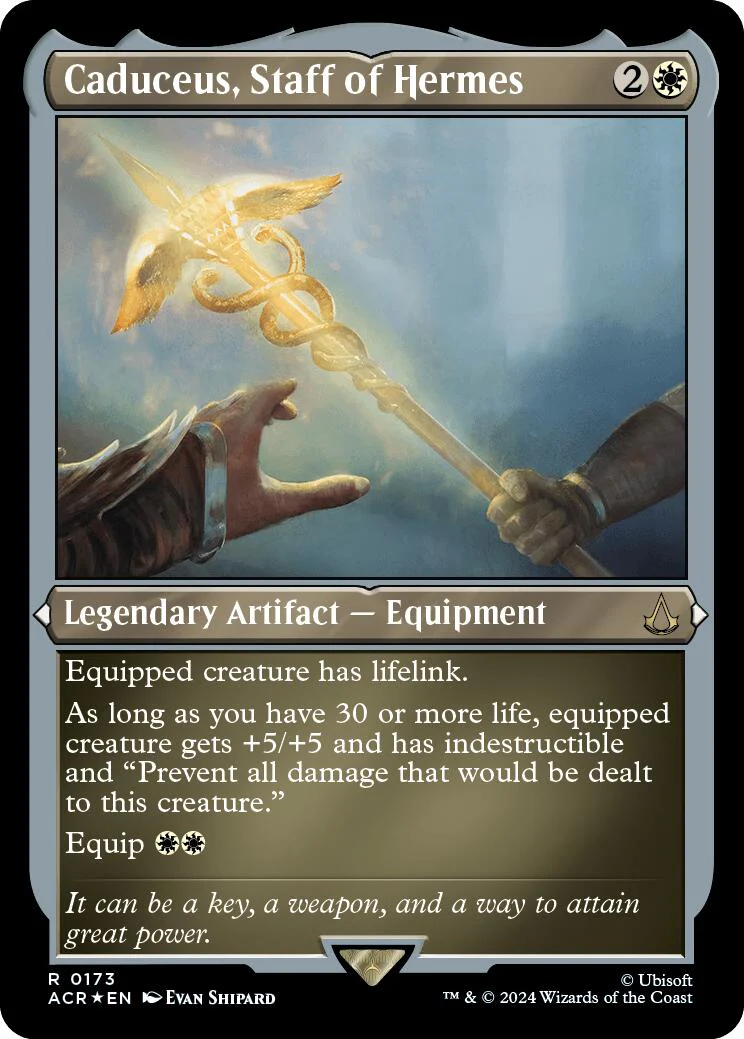 Caduceus, Staff of Hermes (Foil Etched) [ACR - 173]