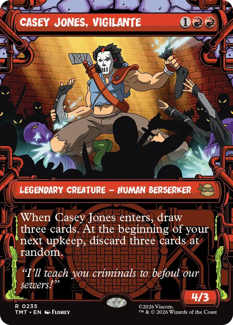 Casey Jones, Vigilante (0235) (Showcase) [TMT - 235]