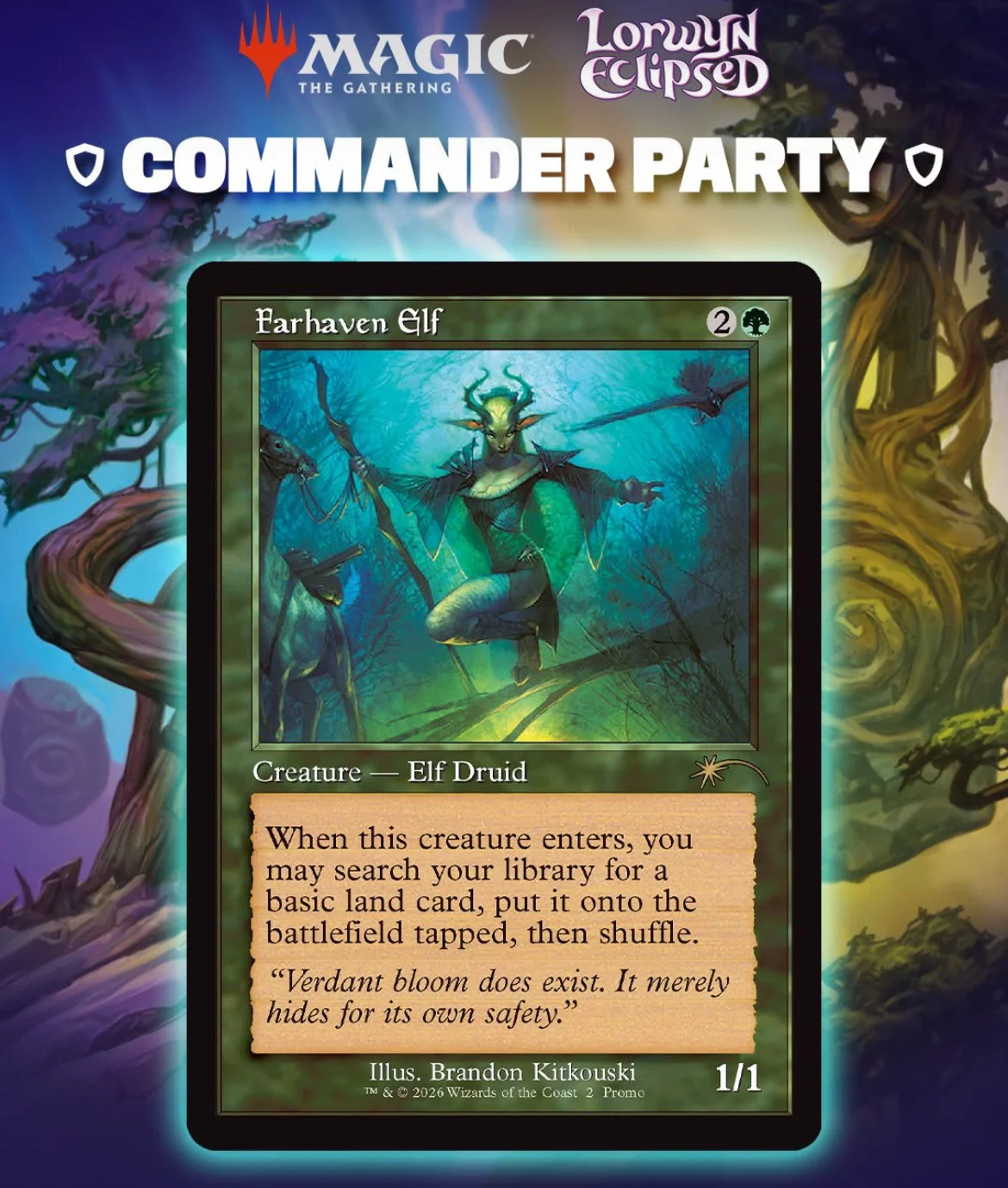 Casual Lorwyn Eclipsed Commander Party 0130 CA