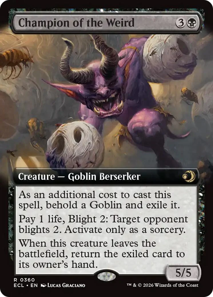 Champion of the Weird (Extended Art) [ECL - 360]