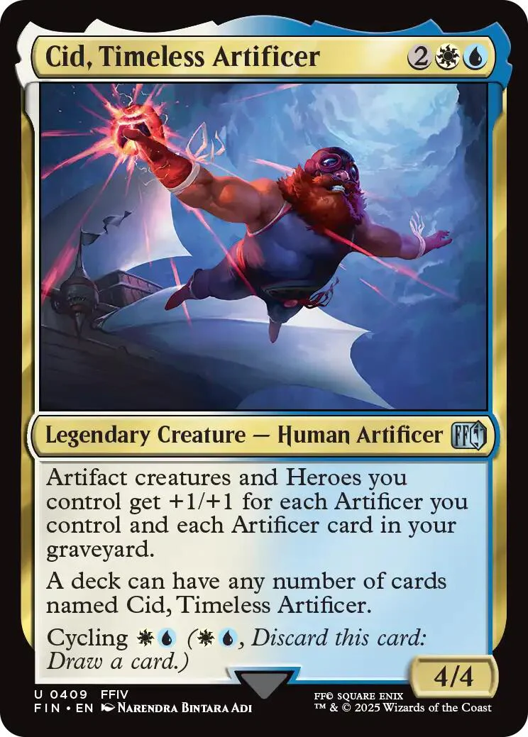 Cid, Timeless Artificer (0409) [FIN - 409]
