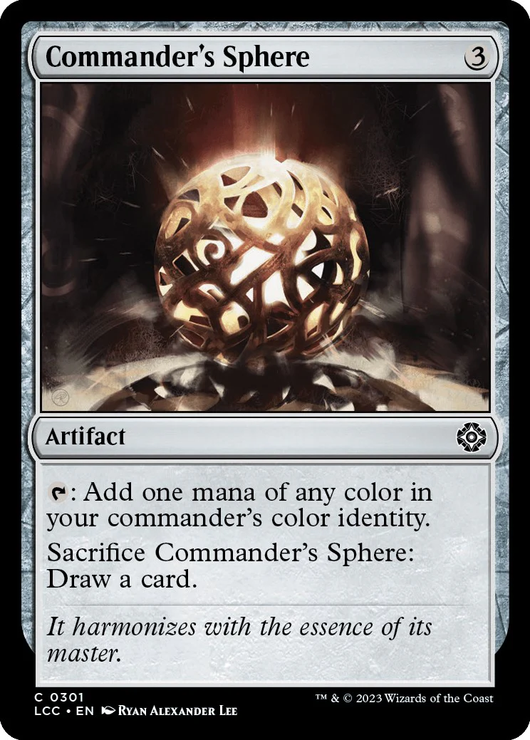 Commander's Sphere [LCC - 301]