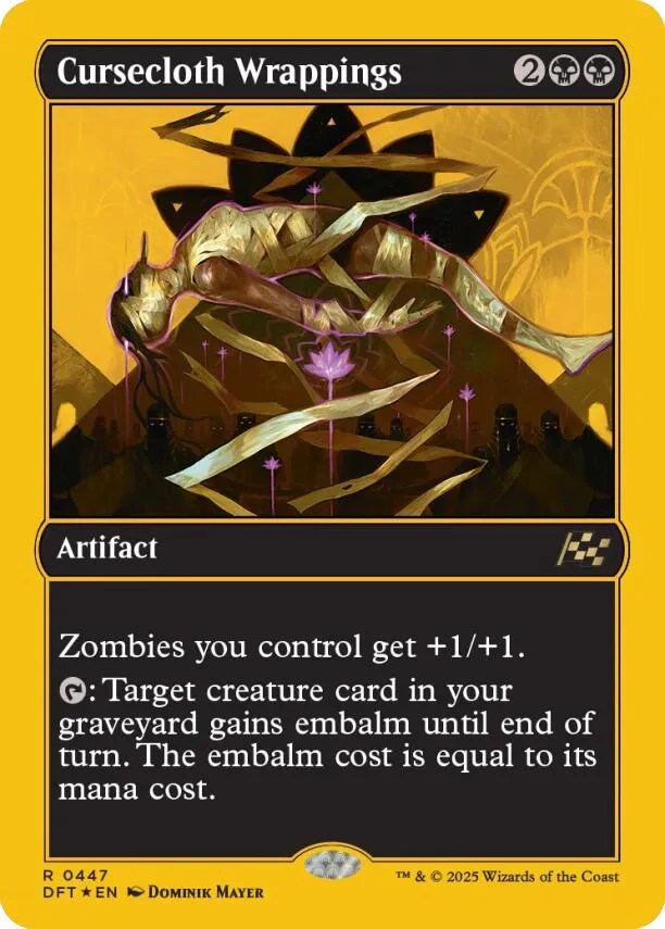 Cursecloth Wrappings (First-Place Foil) [DFT - 447]