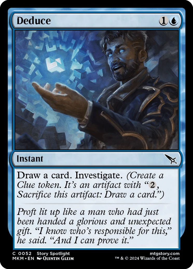 Deduce [MKM - 52]