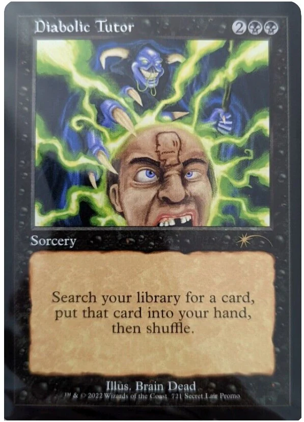 Diabolic Tutor (721) [SLD - 721]