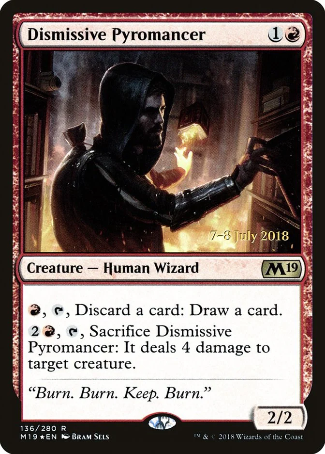 Dismissive Pyromancer [PRE - 136]