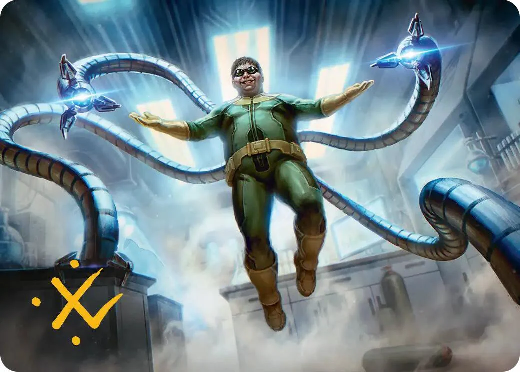 Doctor Octopus, Master Planner Art Card (25/54) (Gold-Stamped Signature) [ASSPM - 25]
