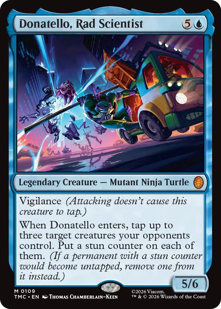 Donatello, Rad Scientist [TMC - 109]