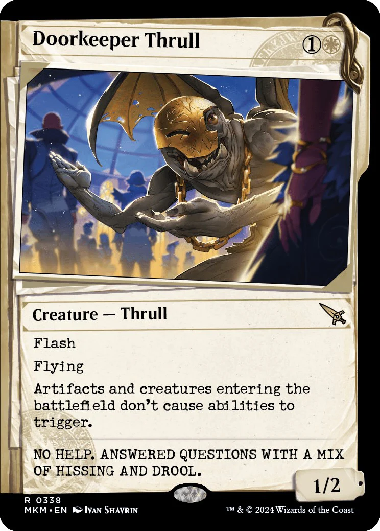 Doorkeeper Thrull (Showcase) [MKM - 338]