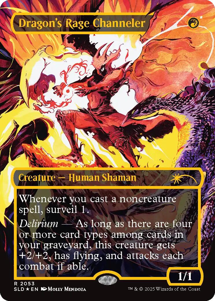 Dragon's Rage Channeler (2053) (Raised Foil) [SLD - 2053]