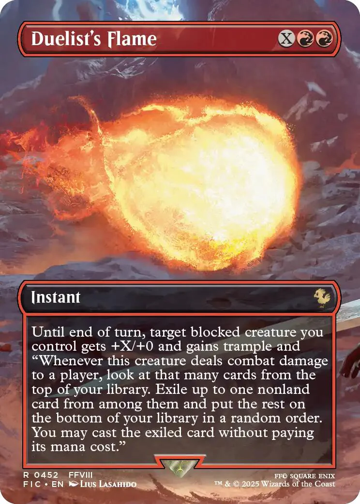 Duelist's Flame (Borderless) [FIC - 452]
