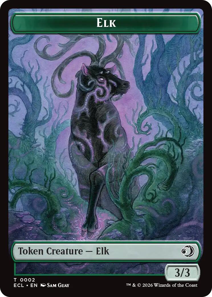 Elk // Mutavault Double-Sided Token [ECL - 2 // 11]