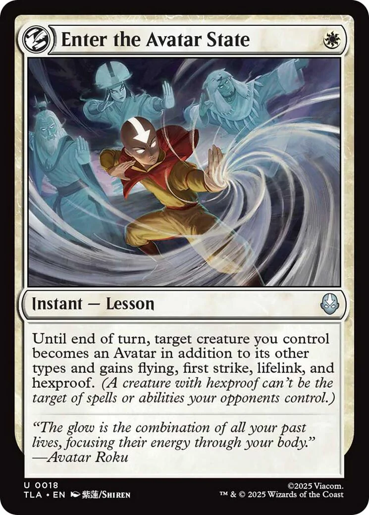Enter the Avatar State [TLA - 18]