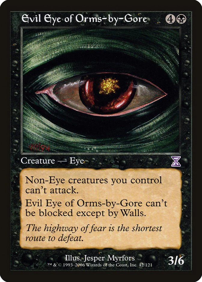 Evil Eye of Orms-by-Gore [TSB - 42]