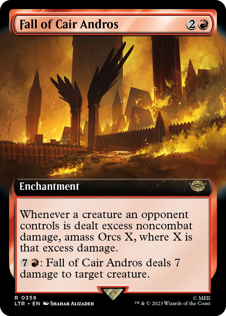 Fall of Cair Andros (Extended Art) [LTR - 359]