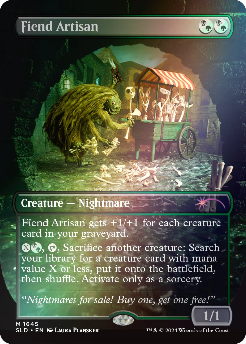 Fiend Artisan (Rainbow Foil) [SLD - 1645]