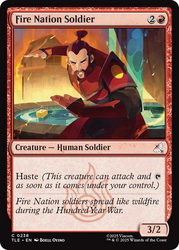 Fire Nation Soldier (0238) [TLE - 238]