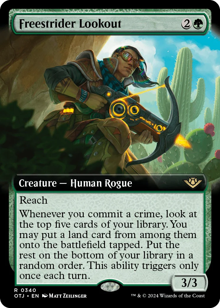 Freestrider Lookout (Extended Art) [OTJ - 340]