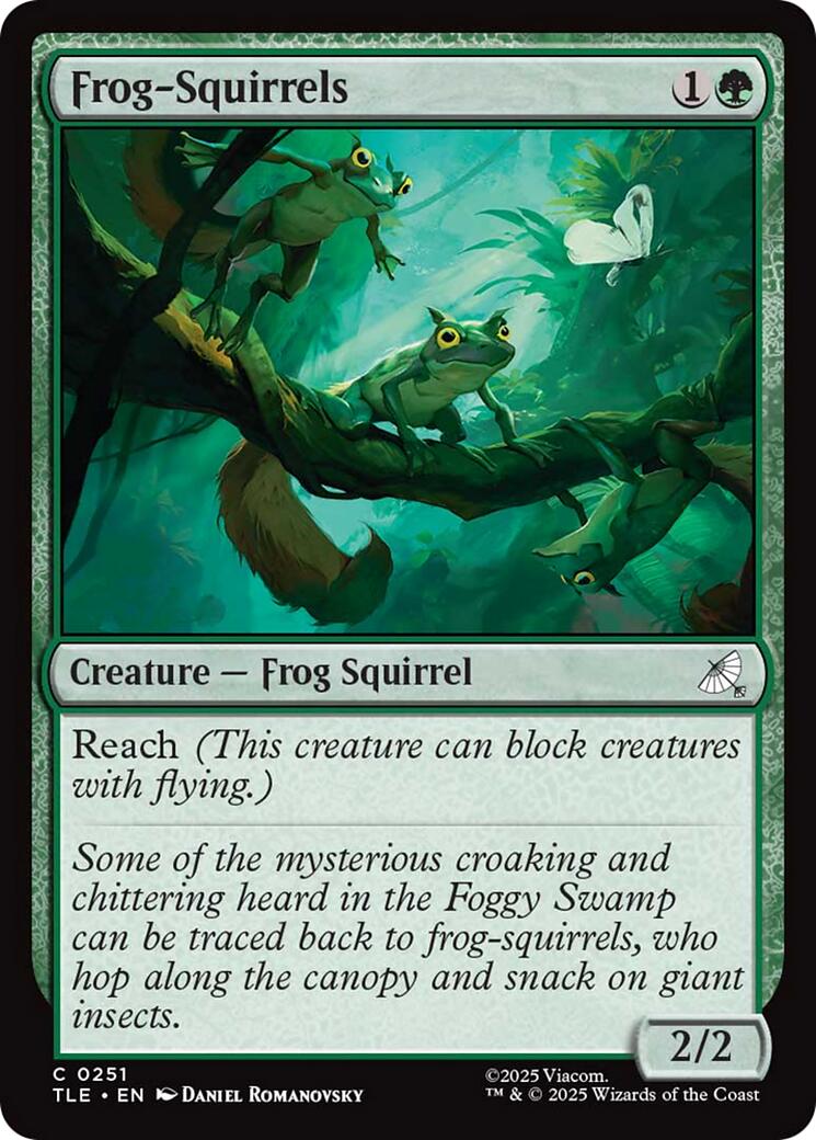 Frog-Squirrels [TLE - 251]