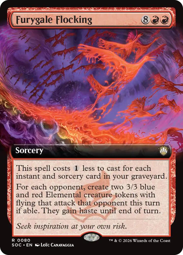 Furygale Flocking (Extended Art) [SOC - 80]