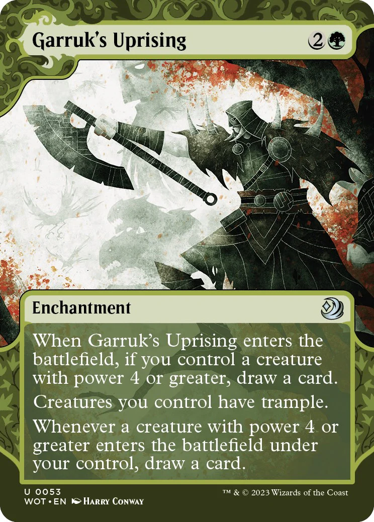 Garruk's Uprising [WOT - 53]