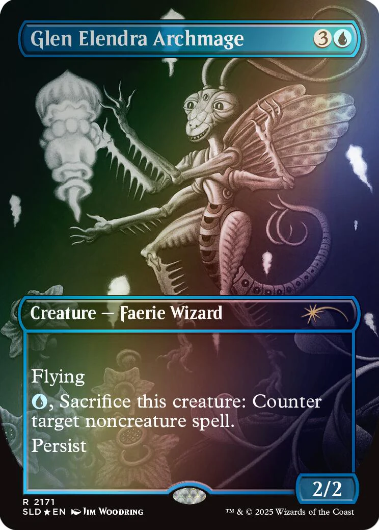 Glen Elendra Archmage (2171) (Rainbow Foil) [SLD - 2171]