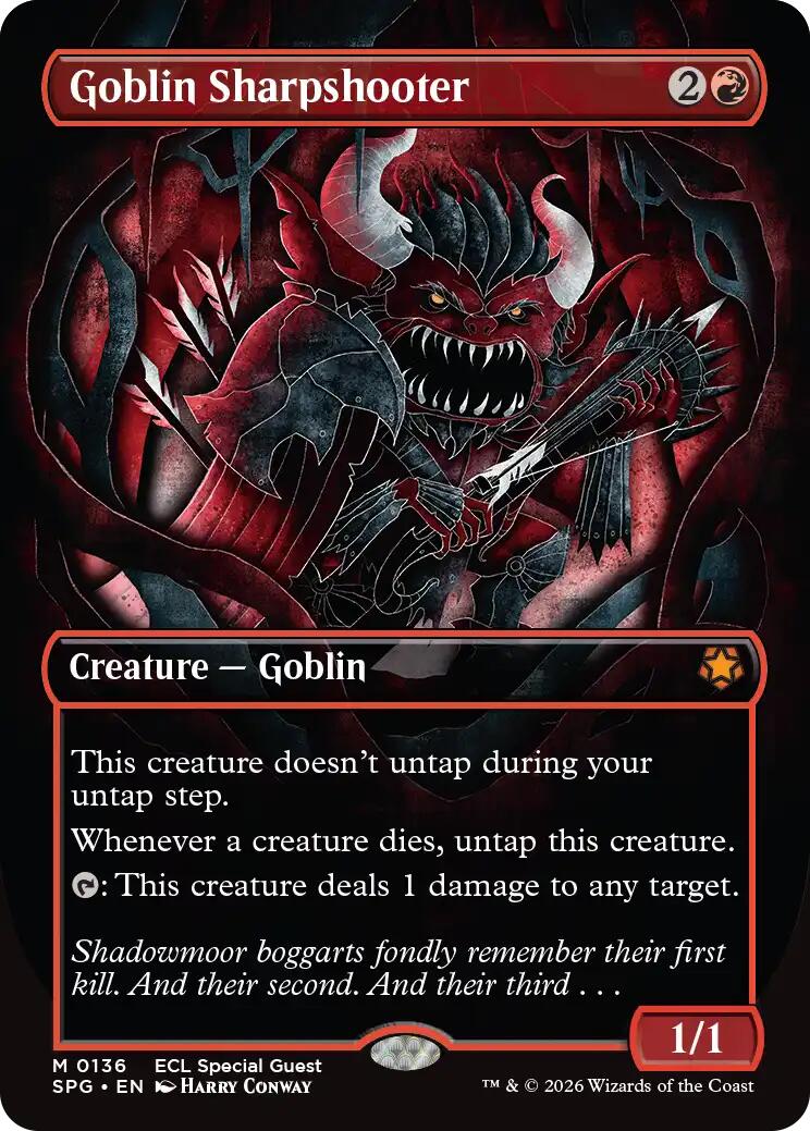 Goblin Sharpshooter (Borderless) [SPG - 136]
