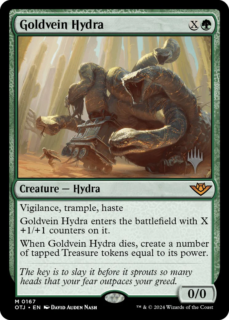 Goldvein Hydra [PPOTJ - 167]