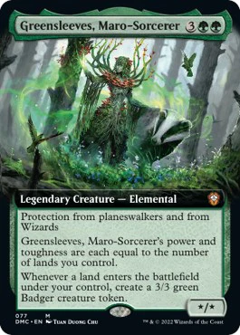 Greensleeves, Maro-Sorcerer (Extended Art) [DMC - 77]