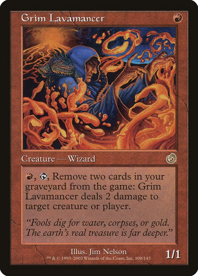 Grim Lavamancer [TOR - 100]