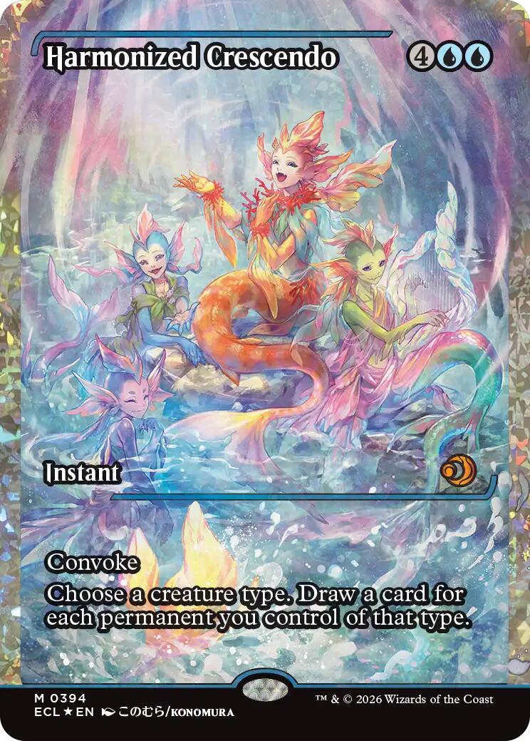Harmonized Crescendo (0394) (Showcase) (Fracture Foil) [ECL - 394]