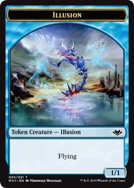 Illusion // Construct Double-Sided Token [MH1 - 5 // 17]
