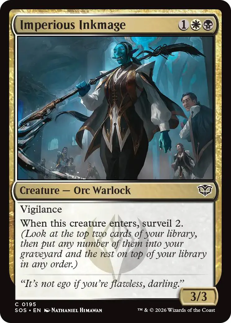 Imperious Inkmage [SOS - 195]