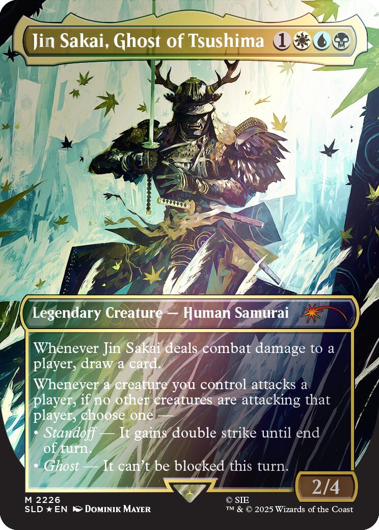Jin Sakai, Ghost of Tsushima (Rainbow Foil) [SLD - 2226]
