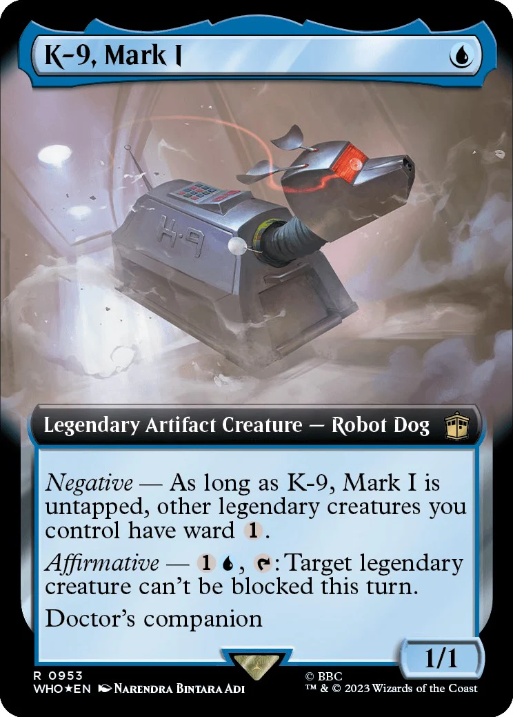 K-9, Mark I (Extended Art) (Surge Foil) [WHO - 953]