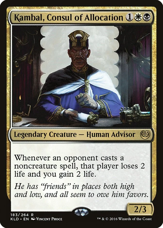 Kambal, Consul of Allocation [KLD - 183]