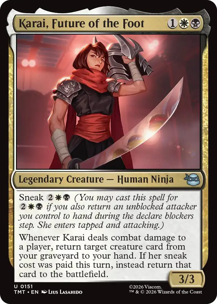 Karai, Future of the Foot [TMT - 151]
