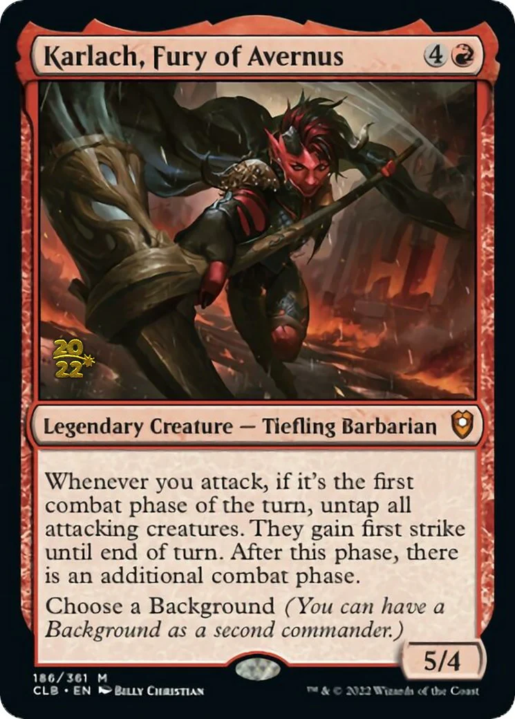 Karlach, Fury of Avernus [PRE - 186]