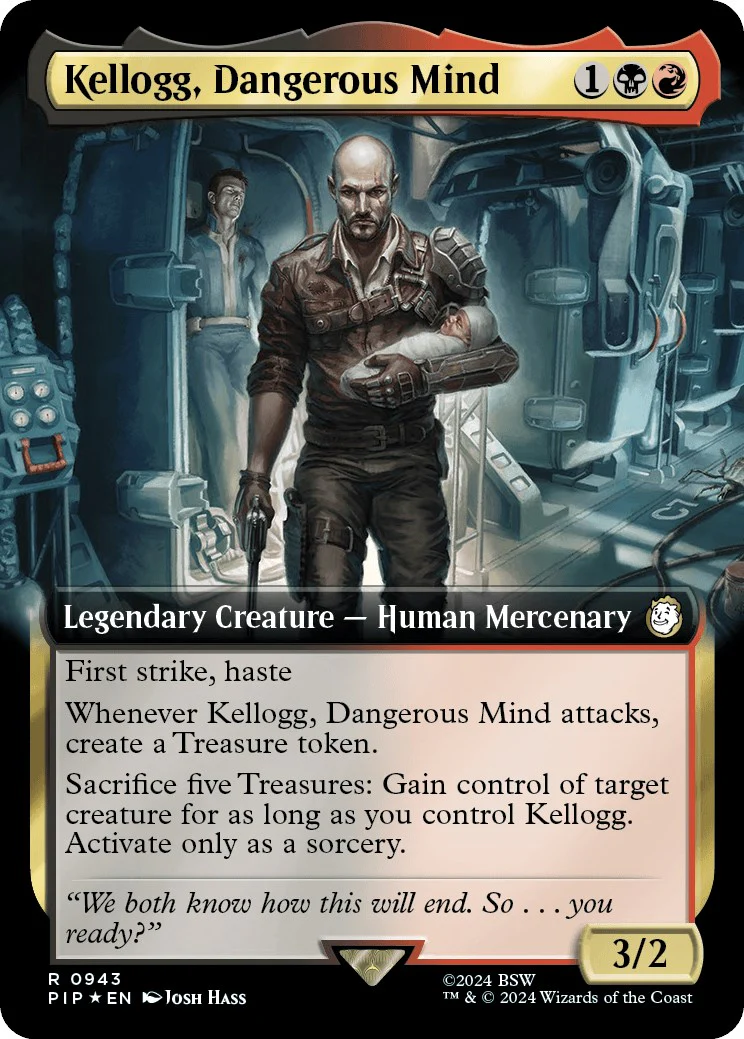 Kellogg, Dangerous Mind (Extended Art) (Surge Foil) [PIP - 943]